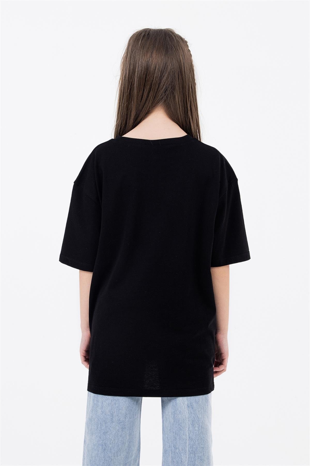 TAVŞAN BASKILI T-SHIRT