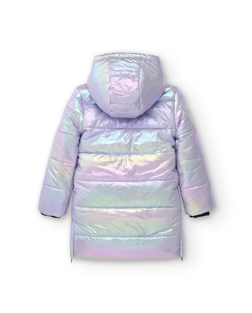 Tuc Tuc Parlak Kız Mont - Lila