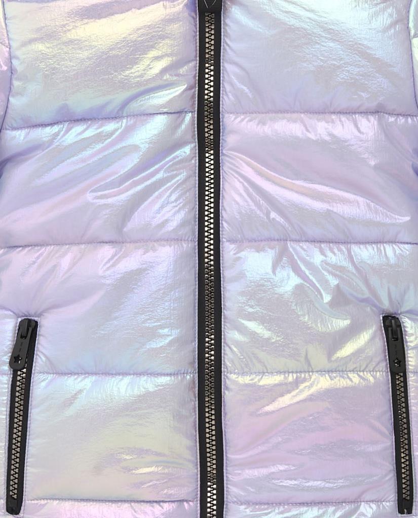 Tuc Tuc Parlak Kız Mont - Lila