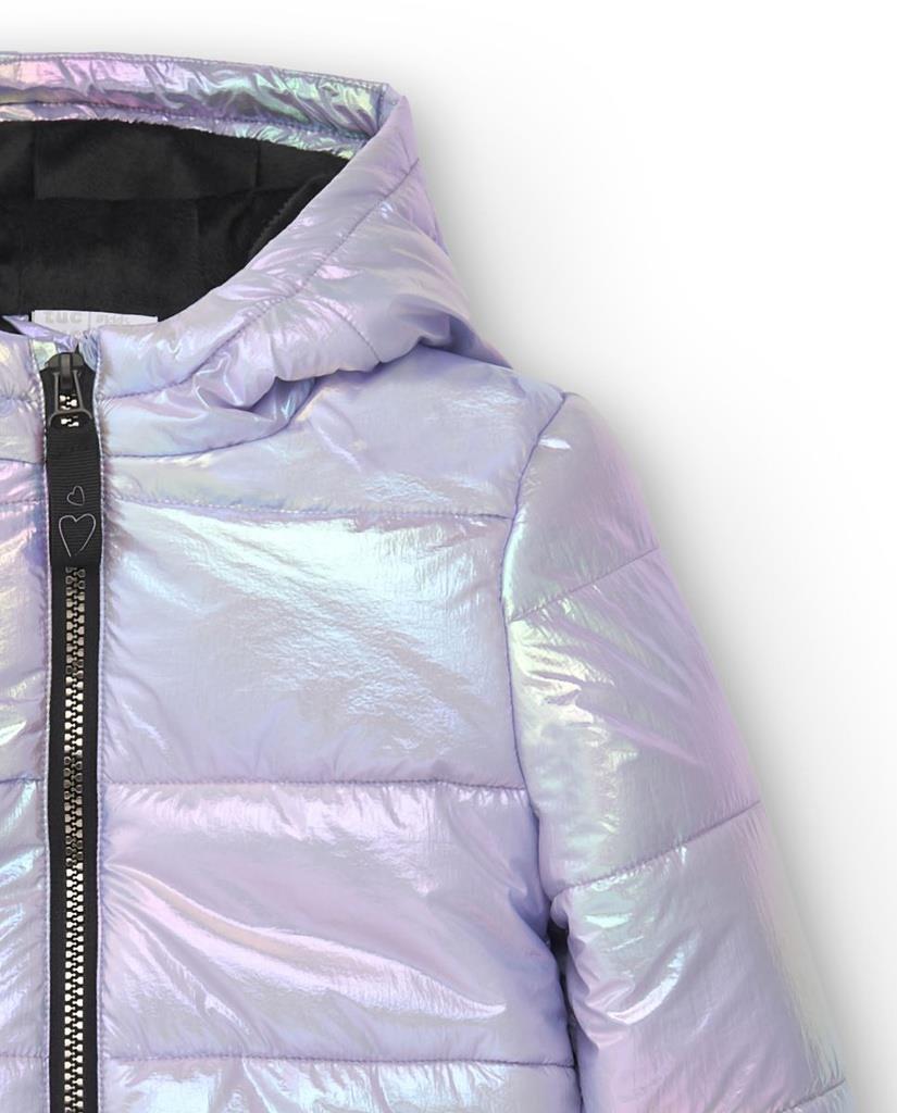 Tuc Tuc Parlak Kız Mont - Lila