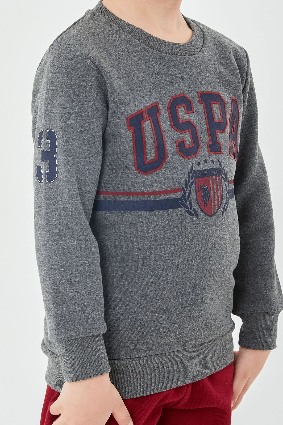 U.S. POLO LİSANSLI ERKEK RİBANALI EŞOFMAN TAKIM