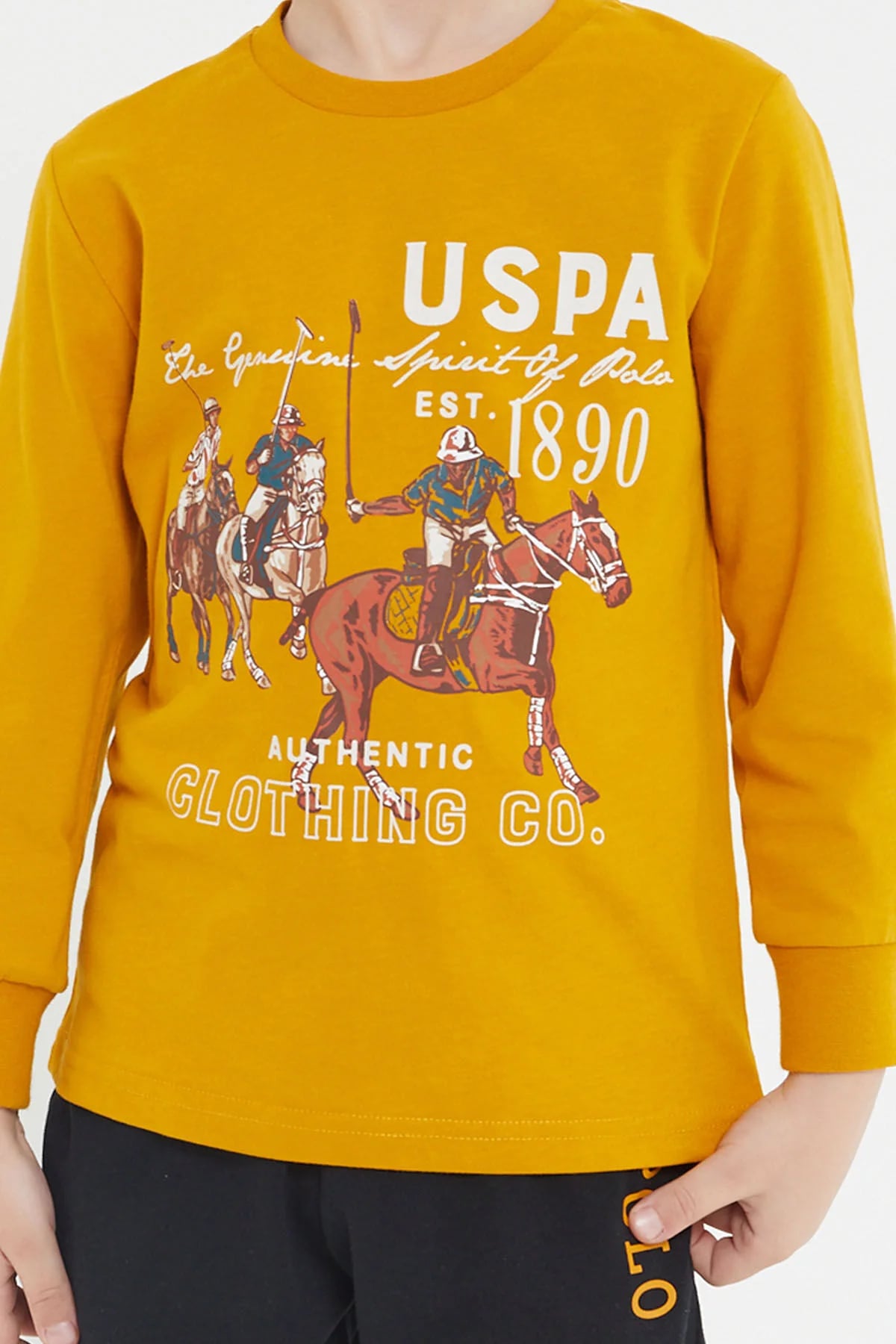 U.S.POLO LİSANSLI AUTHENTİC ERKEK UZUN KOL PİJAMA TAKIM