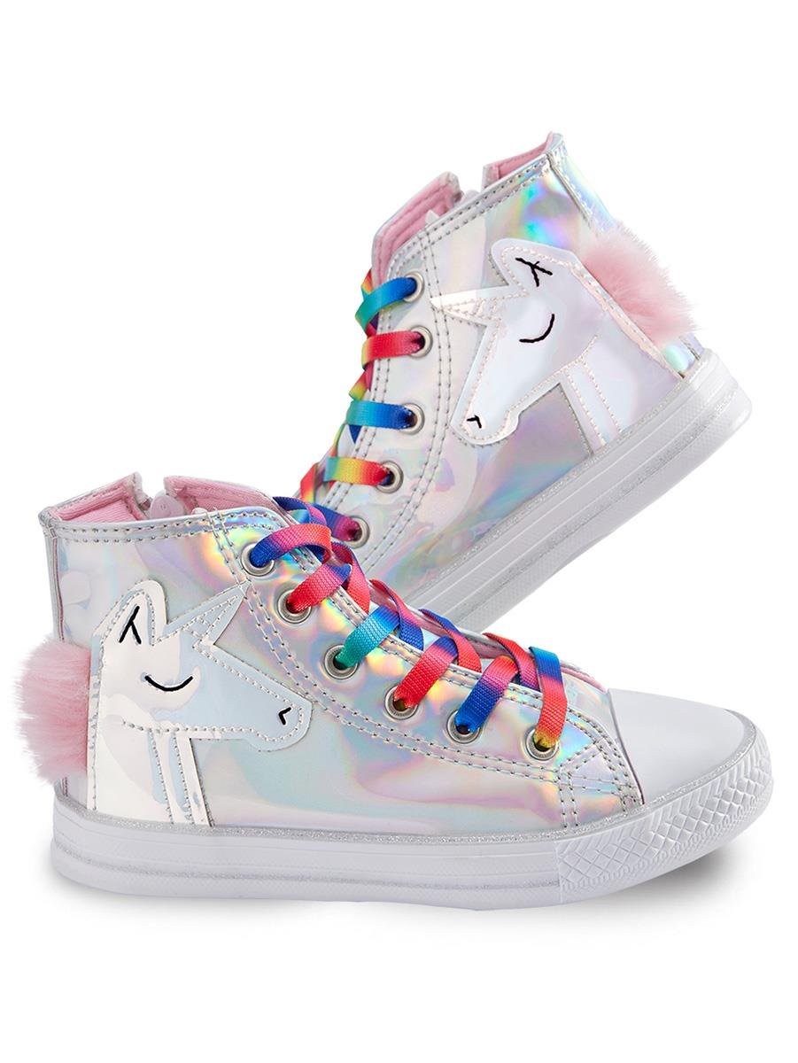 UNİCORN HOLOGRAMLI KIZ SNEAKERS