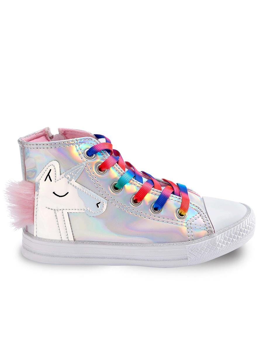 UNİCORN HOLOGRAMLI KIZ SNEAKERS