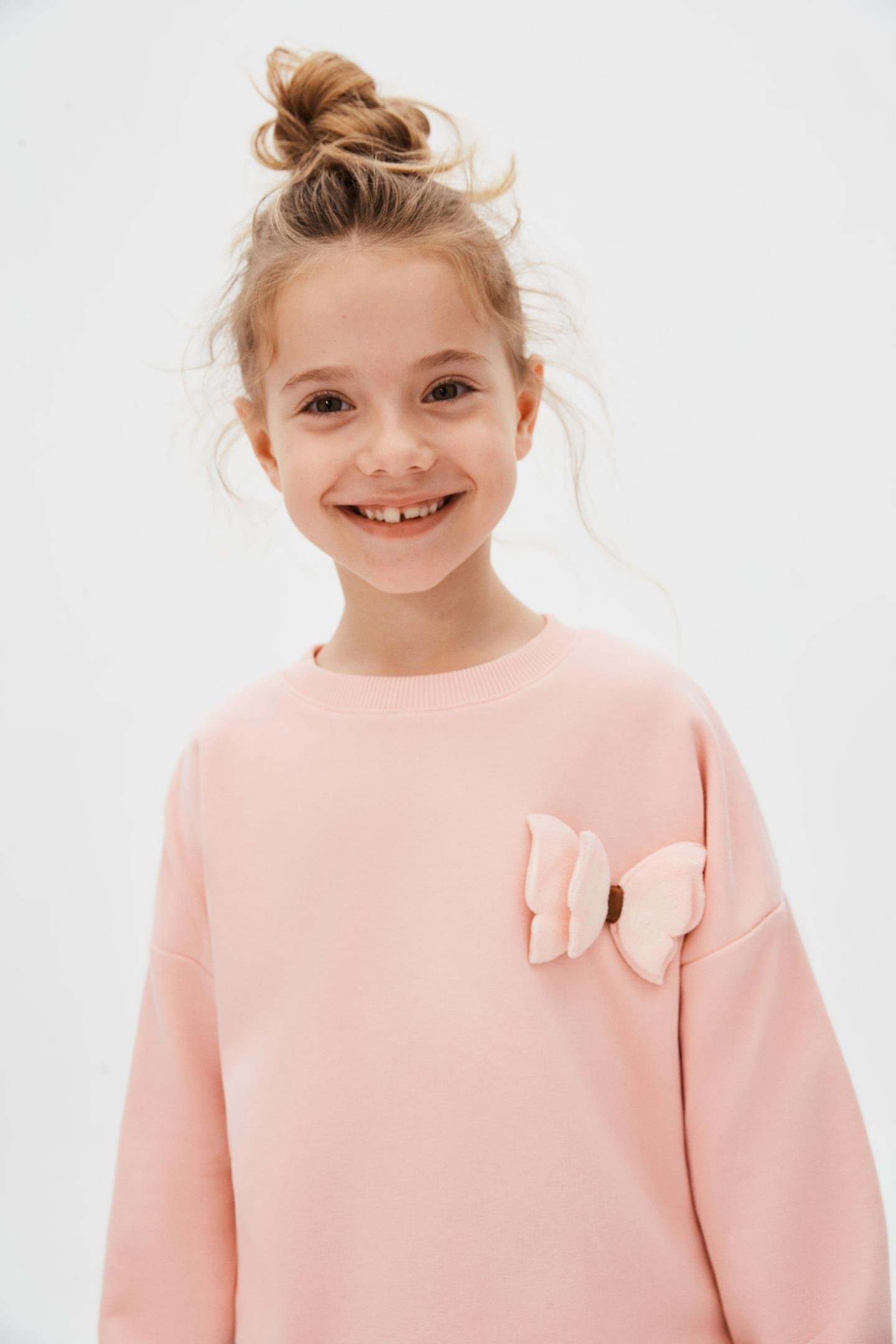 Wing Kız Sweat - Pembe