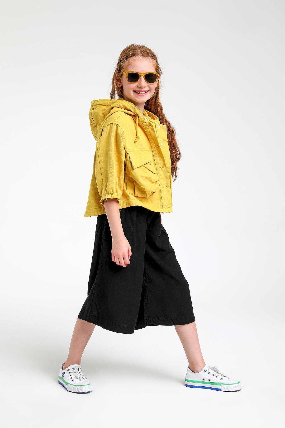 YANDAN CEPLİ BOL PANTALON