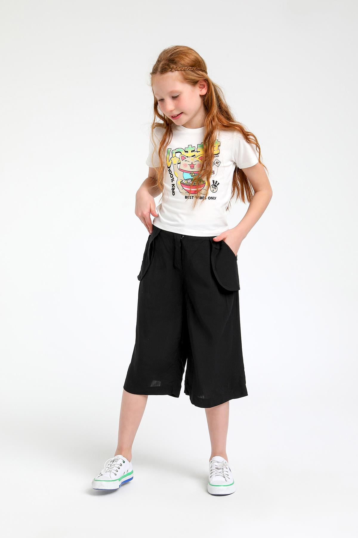 YANDAN CEPLİ BOL PANTALON