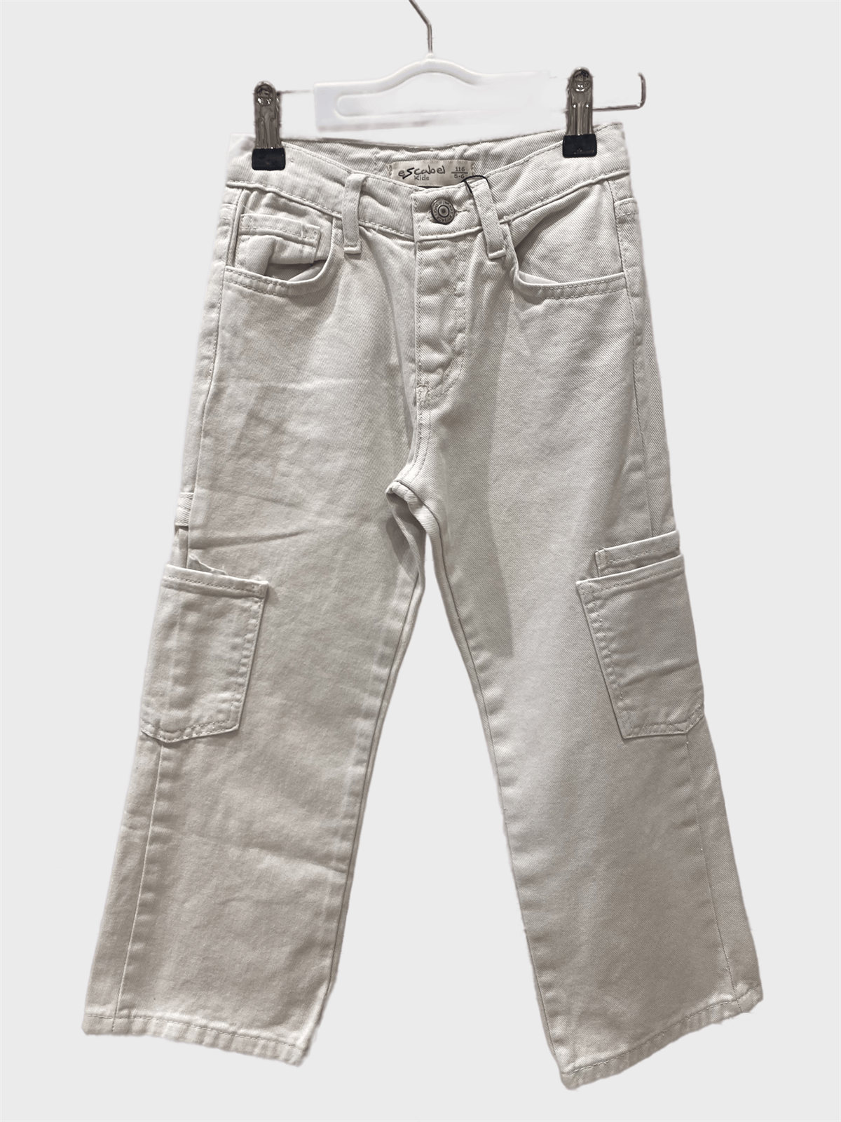YANDAN CEPLİ KIZ KOT PANTOLON