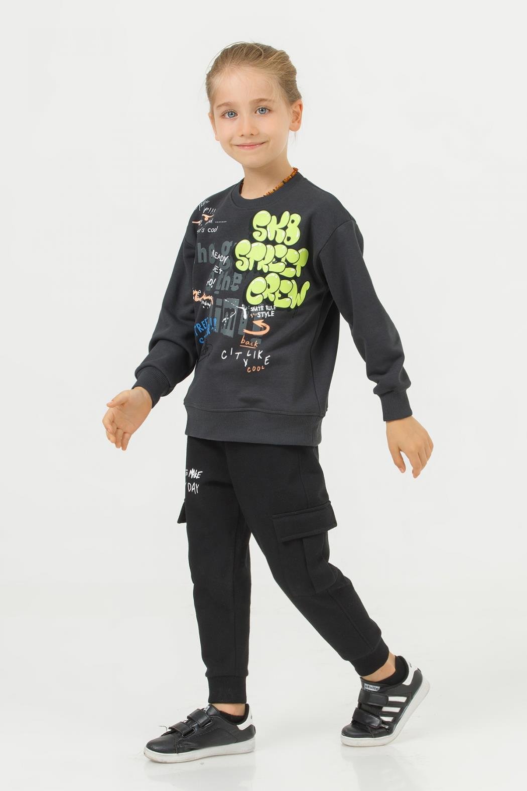 YAZILI ERKEK SWEAT