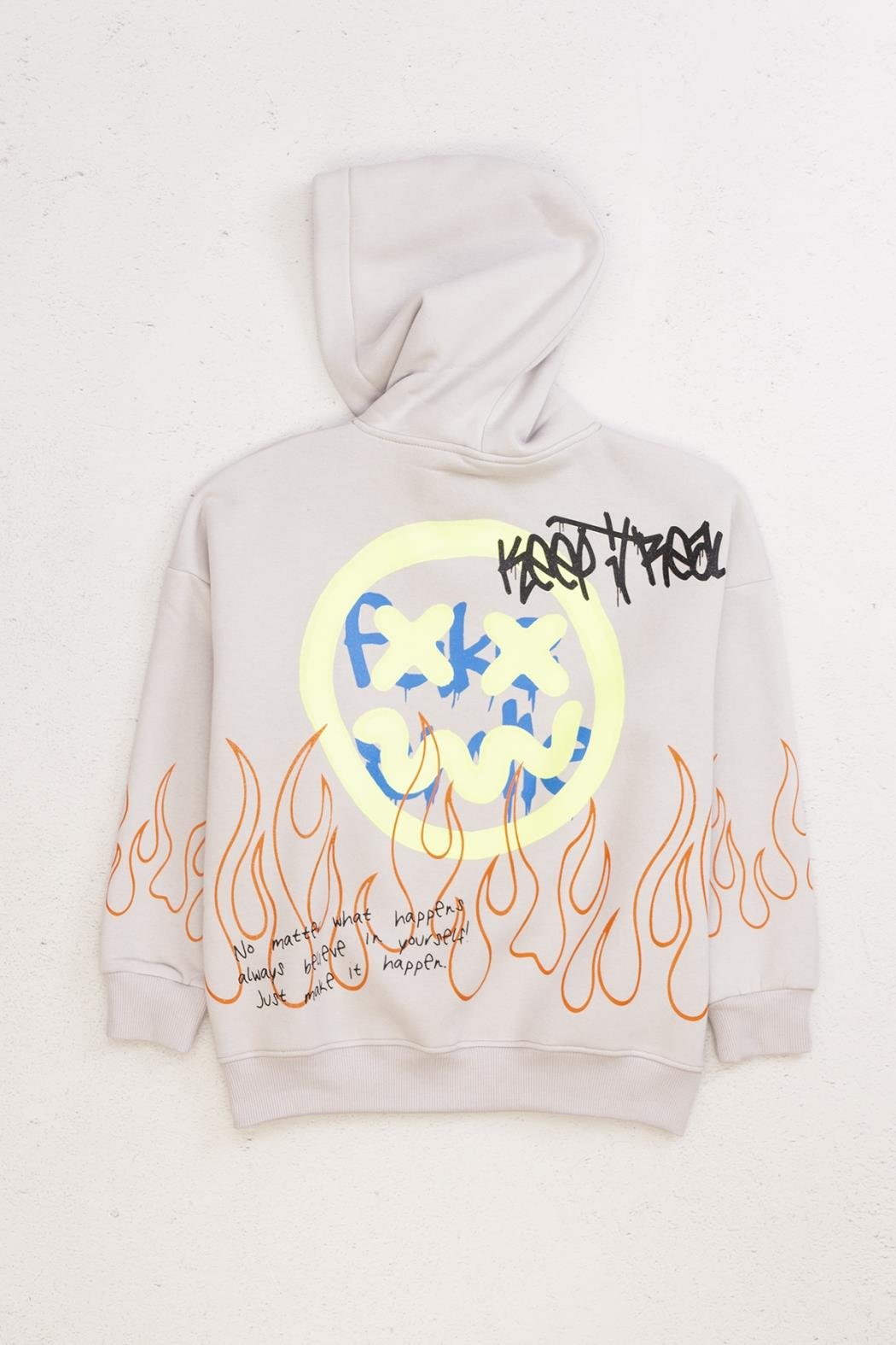 YAZILI ERKEK SWEAT