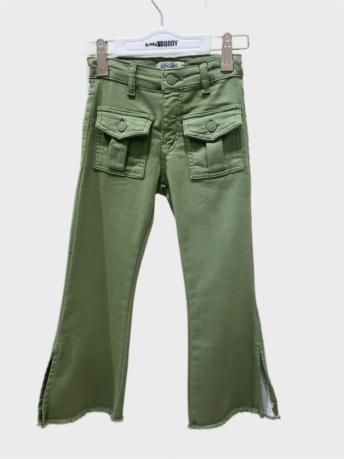 YIRTMAÇLI İSPANYOL PAÇA PANTALON