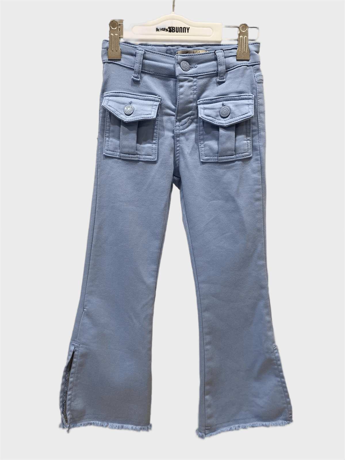 YIRTMAÇLI İSPANYOL PAÇA PANTALON