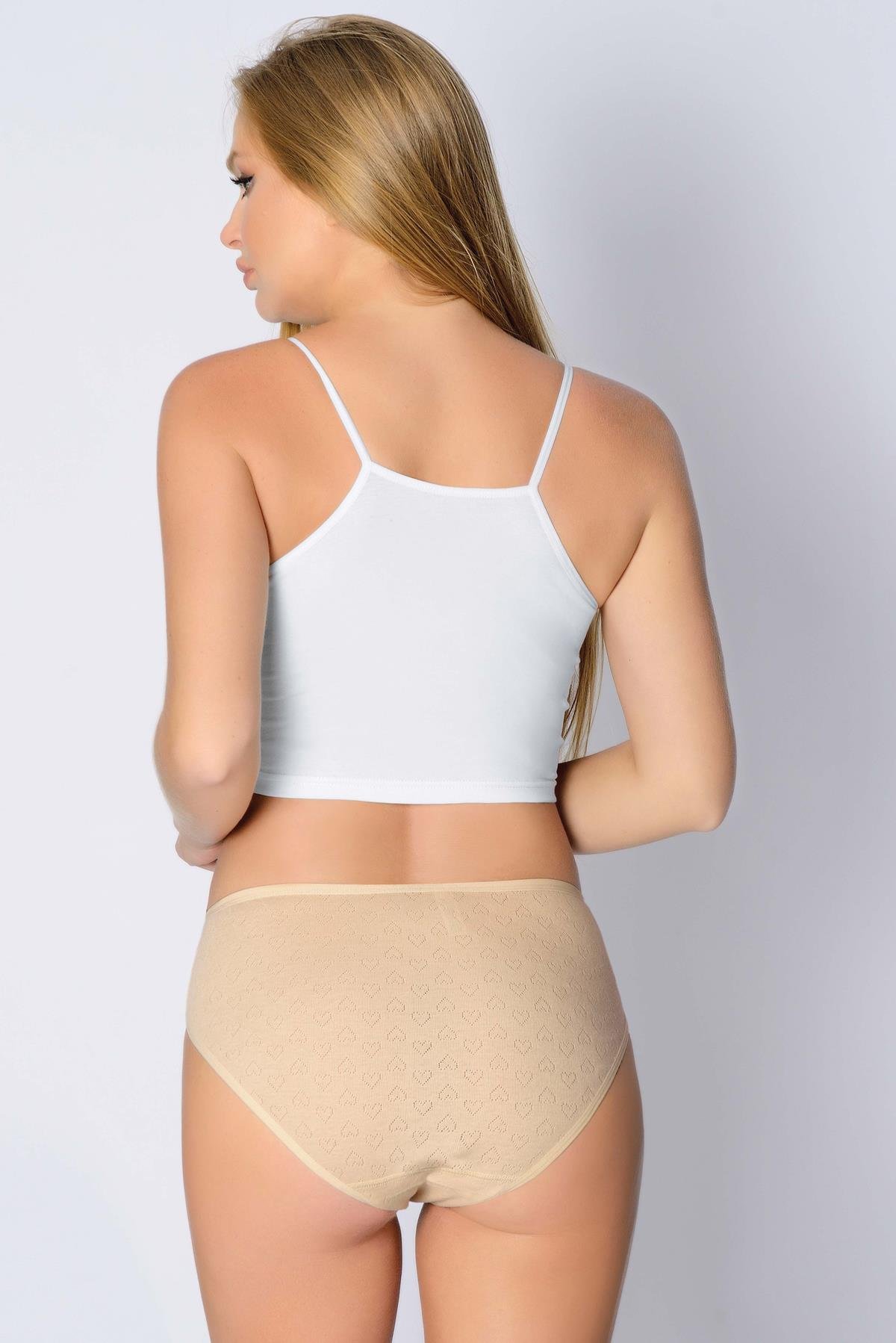Penye Jakarlı Hıgh-Leg Bikini