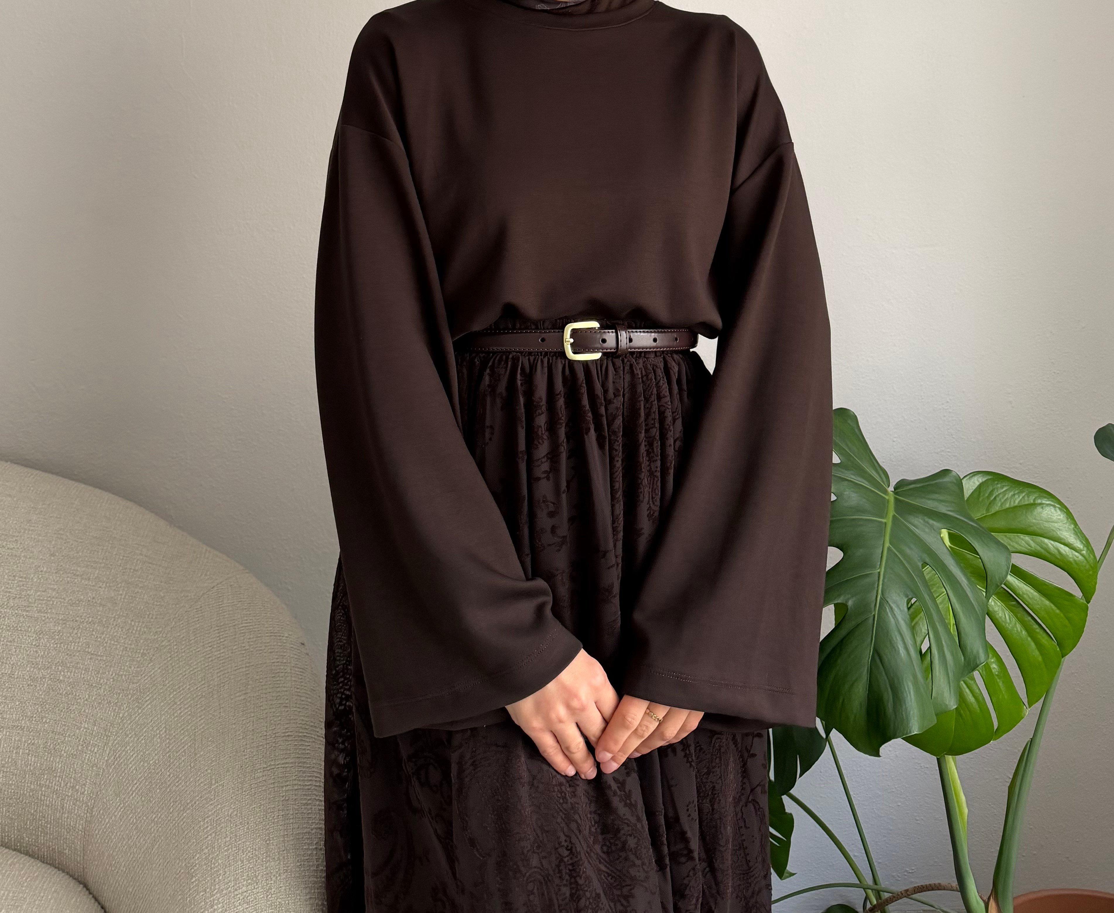 Acı Kahve Oysho Bluz