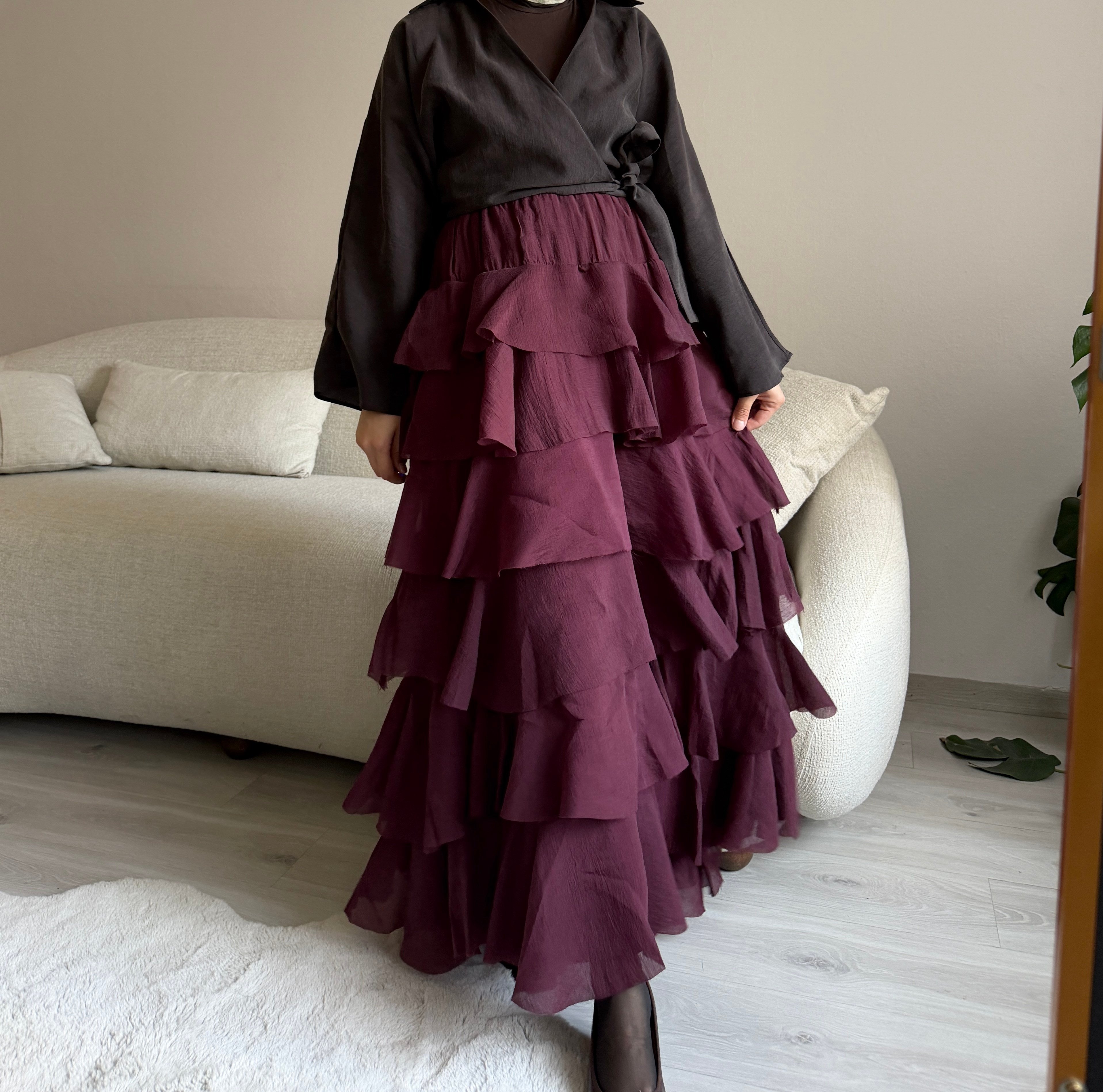 Bordo Kat Kat Etek