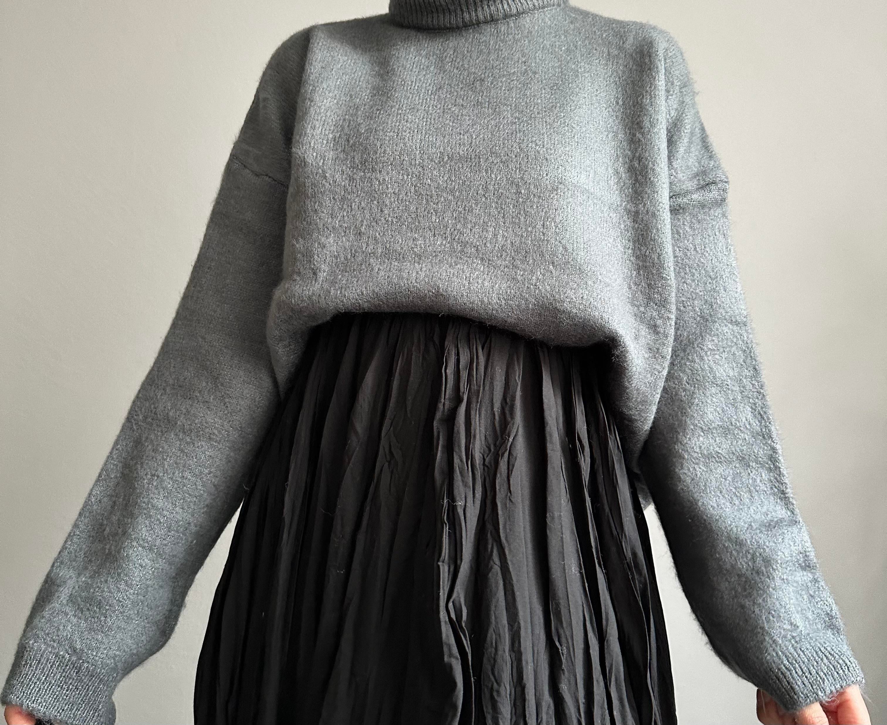 Gri Oversize Massimo Kazak