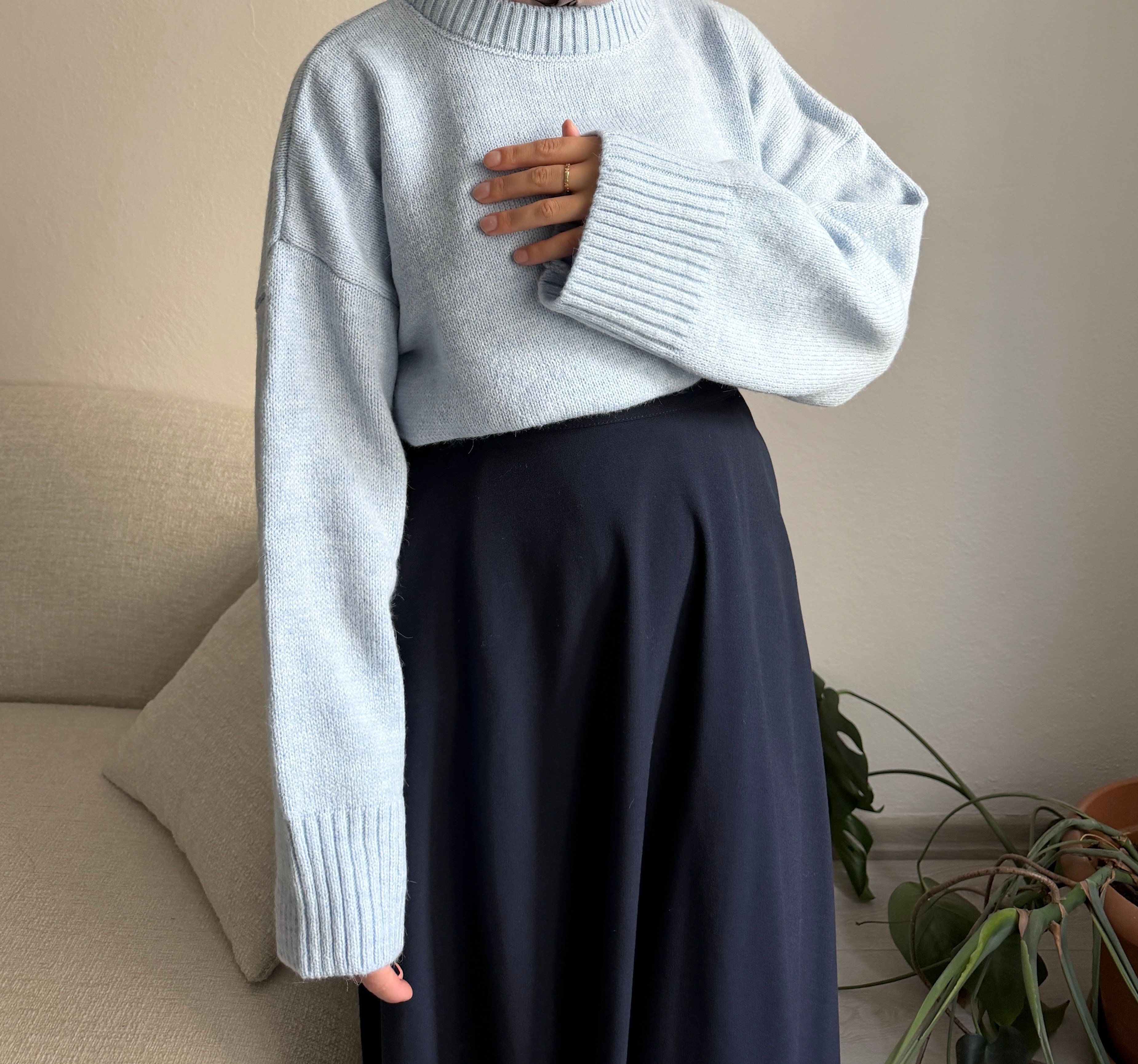 Mavi Oversize Kazak