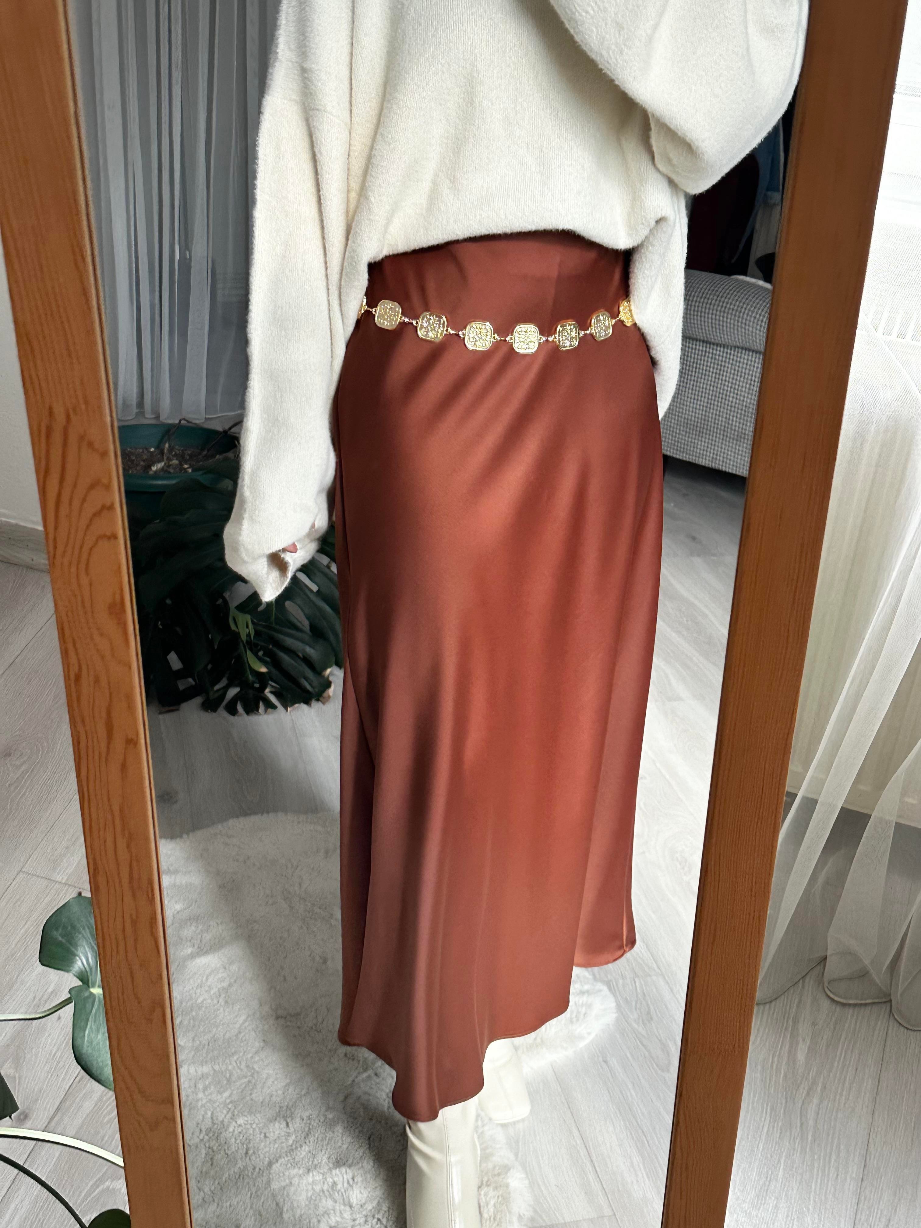 Taba Maxi Saten Etek