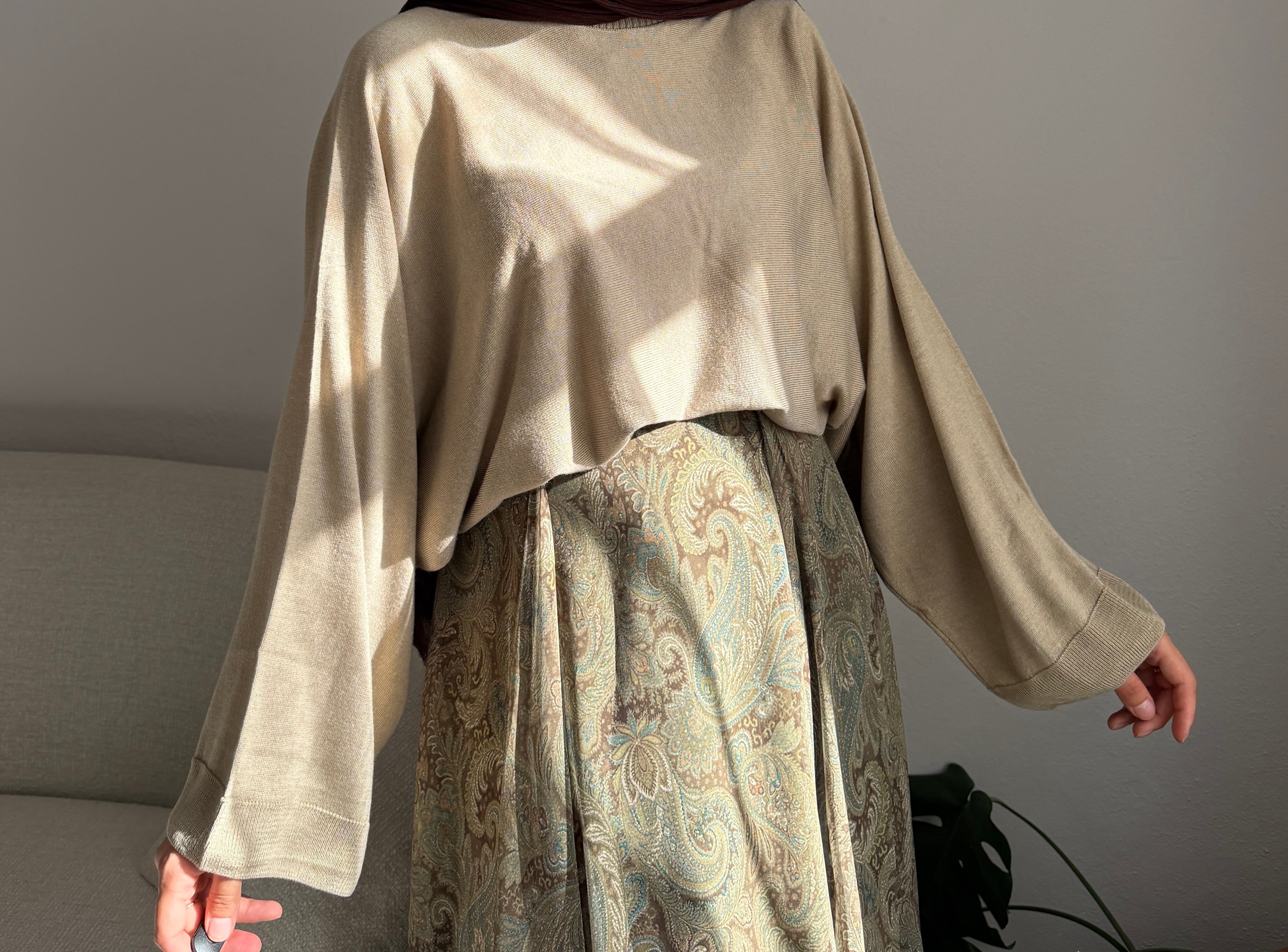 Vizon Triko Oversize Kazak