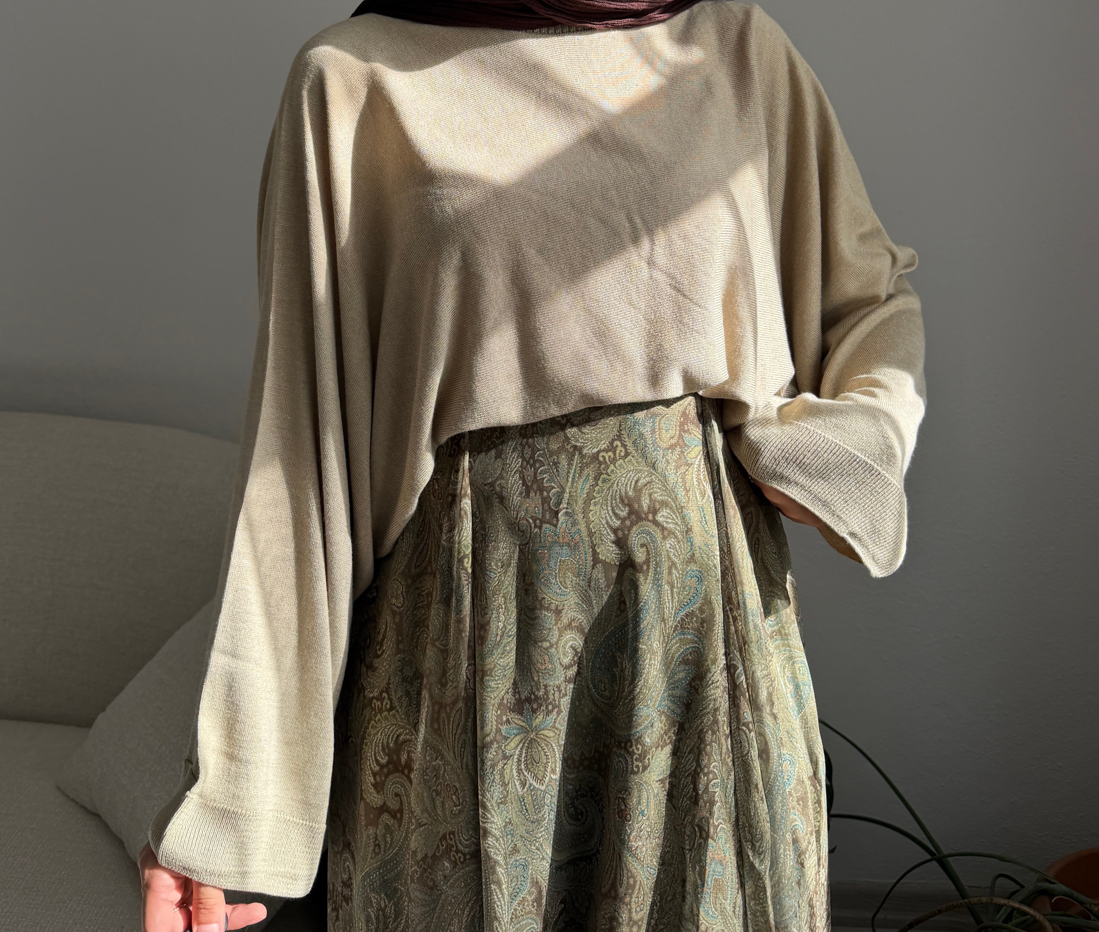 Vizon Triko Oversize Kazak