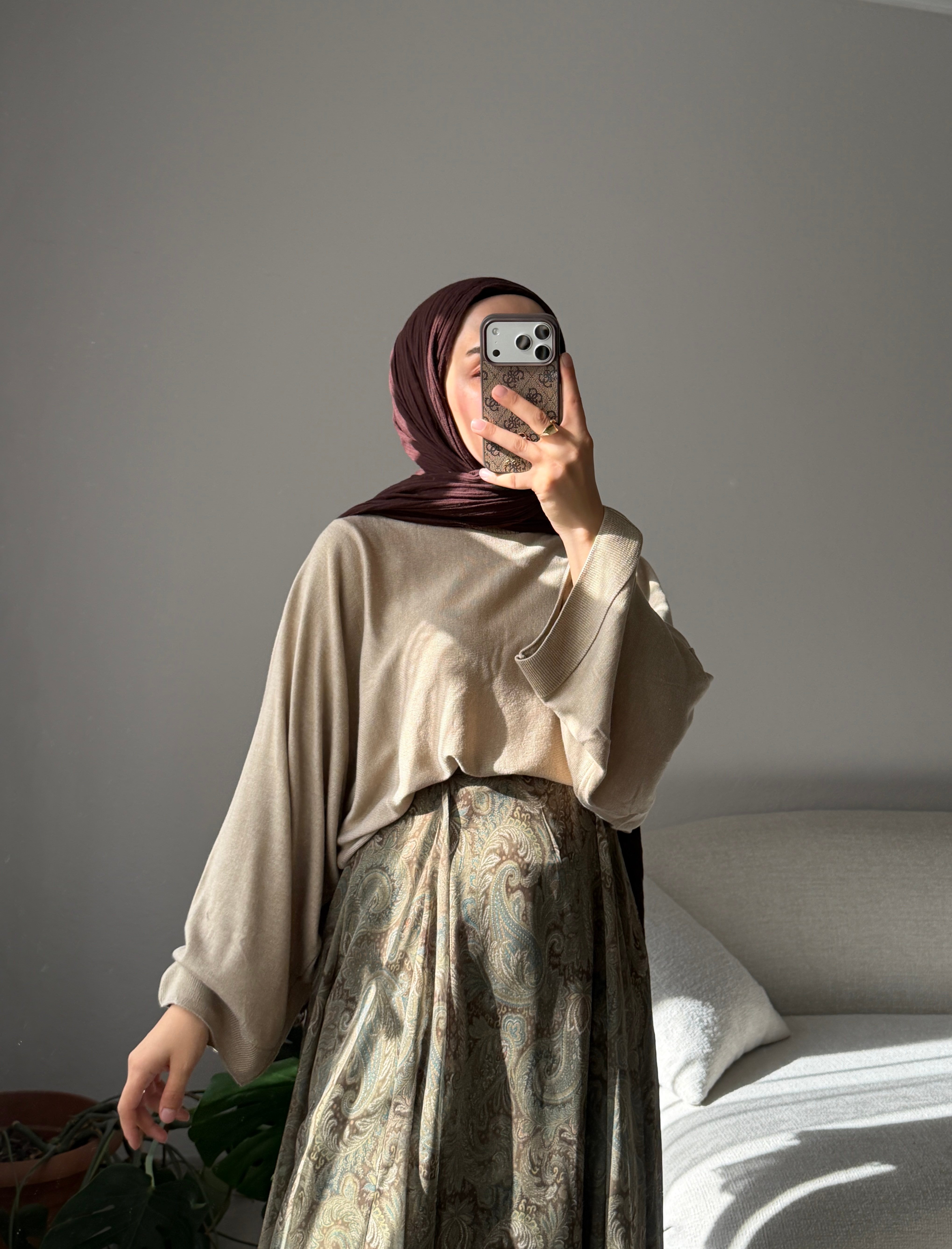 Vizon Triko Oversize Kazak