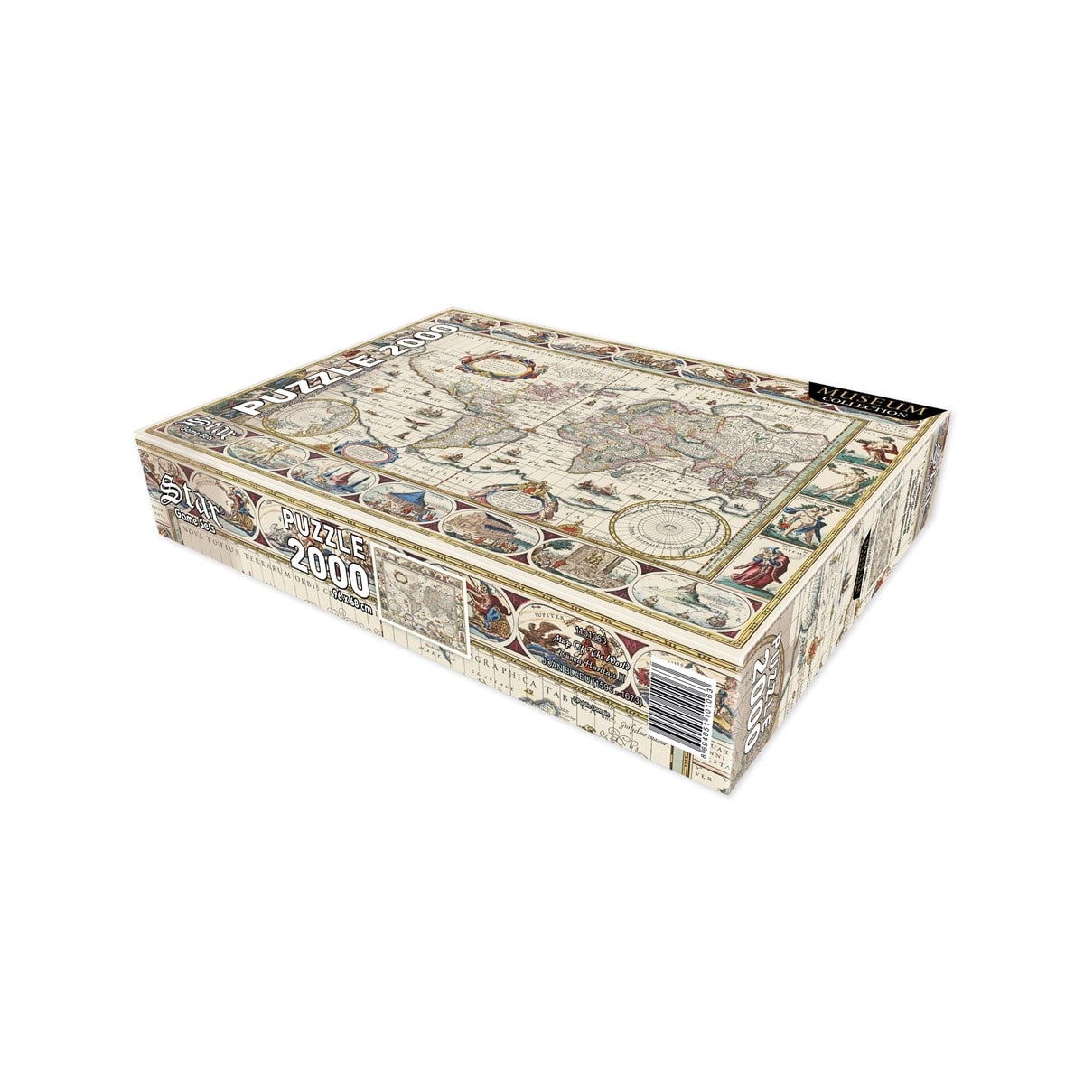 2000'LİK PUZZLE DÜNYA HARİTASI 2