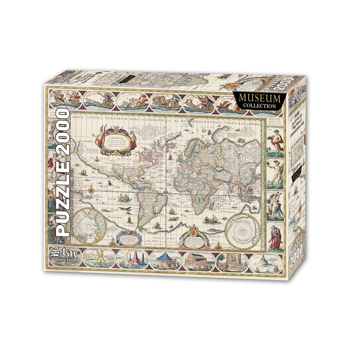 2000'LİK PUZZLE DÜNYA HARİTASI 2