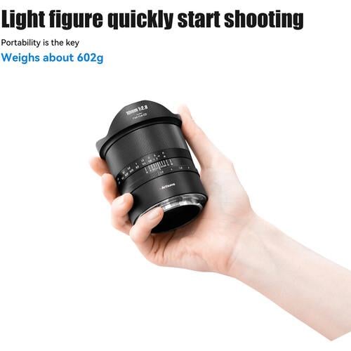 7Artisans 10mm f/2.8 Mark II Lens (Sony E)