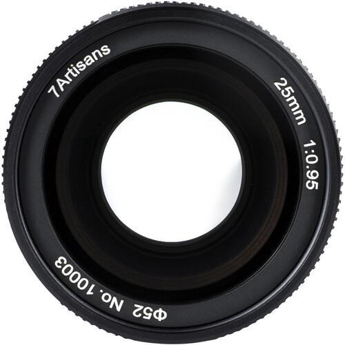 7Artisans 25mm f/0.95 Lens for Sony E