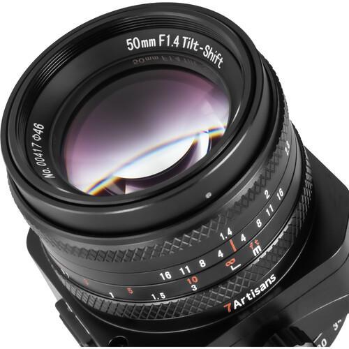 7Artisans 50mm f/1.4 Tilt-Shift Lens (Sony E)