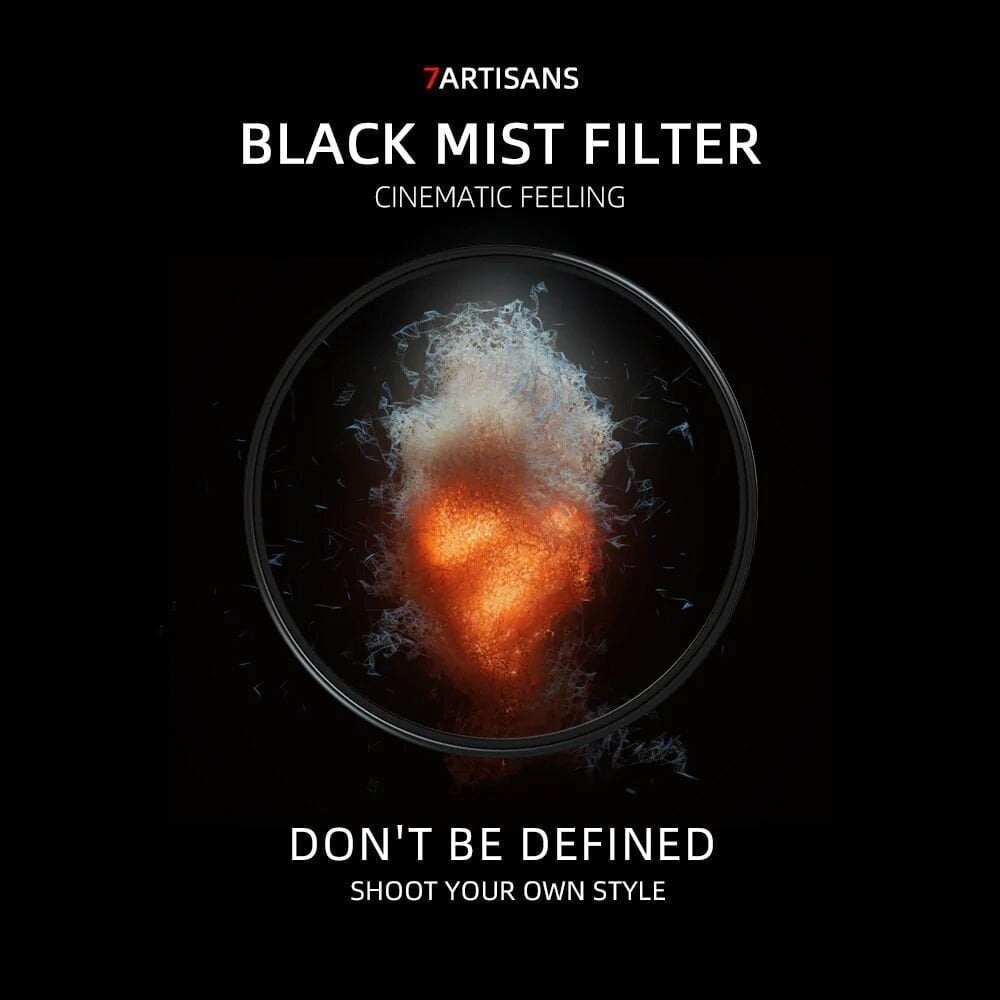 7Artisans 58mm 1/8 Black Mist Filtre
