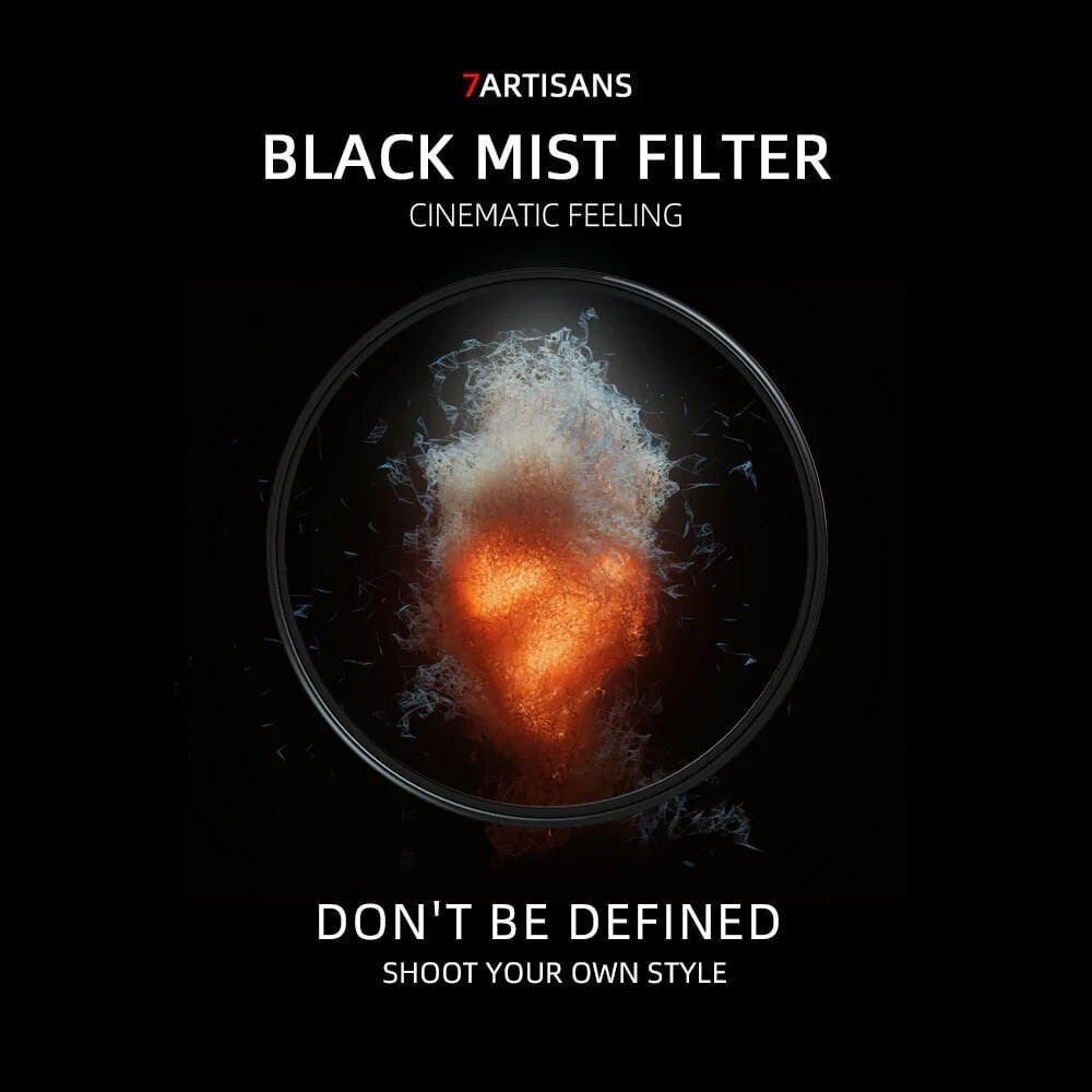 7Artisans 58mm 1/8 Black Mist Filtre