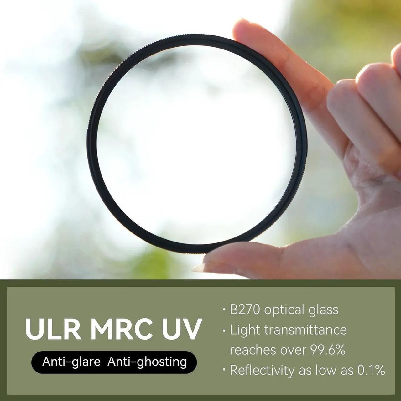 7artisans 58mm ULR Ultra-Low Reflection MRC UV Filtre