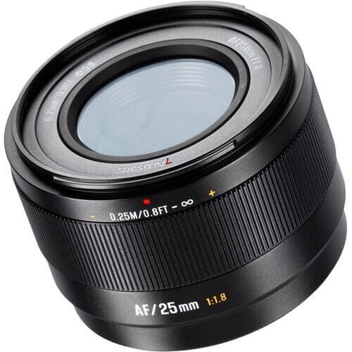 7Artisans AF 25mm F1.8 Fuji (FX Mount) APS-C Lens Siyah