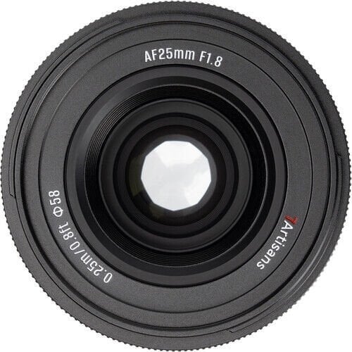 7Artisans AF 25mm F1.8 Fuji (FX Mount) APS-C Lens Siyah