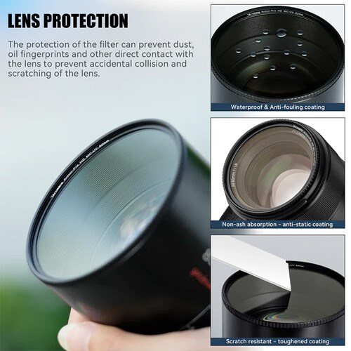 7Artisans Armor Pro HD MC UV Filtre (62mm)