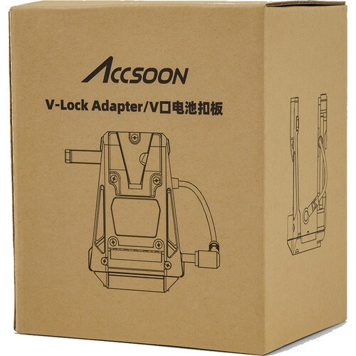 Accsoon V-Lock Adapter (V-Mount Aksesuar ve Batarya Bağlantı Adaptörü)
