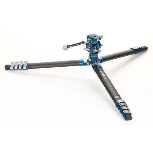 Benro CyanBird 2'si 1 arada Karbon Foto/Video Tripod Kiti