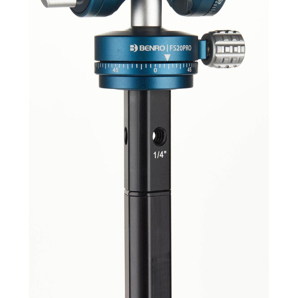 Benro CyanBird 2'si 1 arada Karbon Foto/Video Tripod Kiti