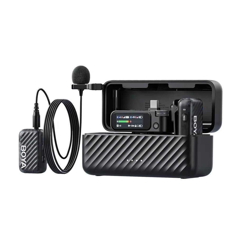 BOYA BOYAMIC 2 AI Creator Edition Çift Kişilik Kablosuz Yaka Mikrofonu