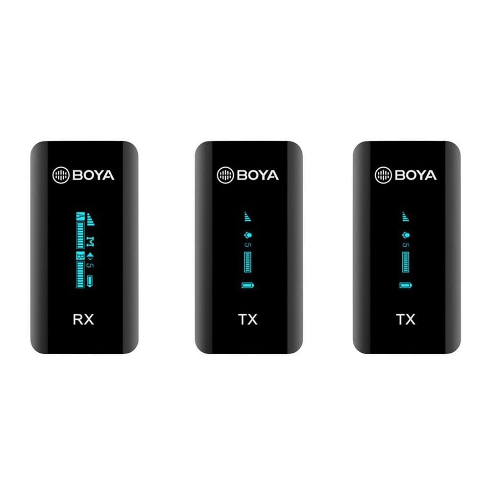 Boya BY-XM6-S2 Kablosuz Yaka Mikrofonu