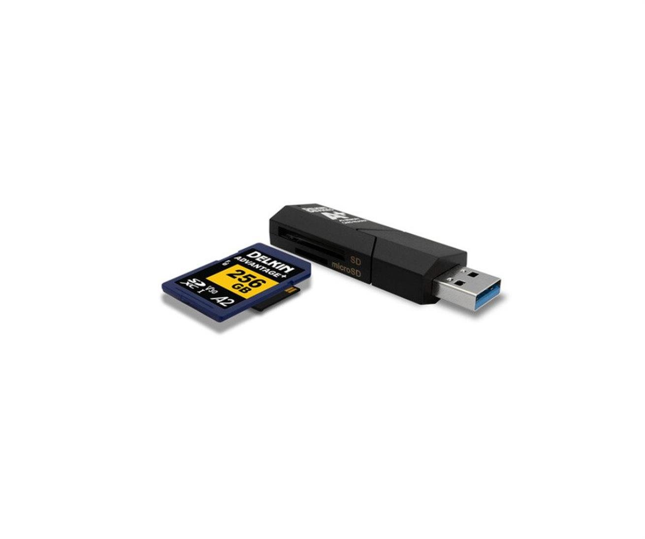 Delkin Devices USB 3.1 SD ve Micro SD A2 Kart Okuyucu