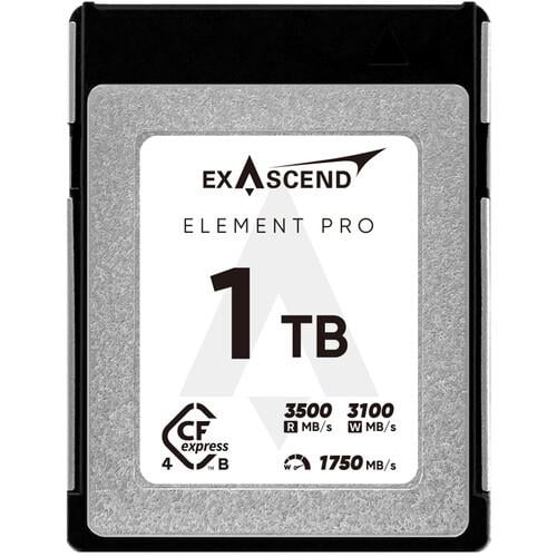 Exascend 1TB Element Pro CFexpress 4.0 Type B Hafıza Kartı