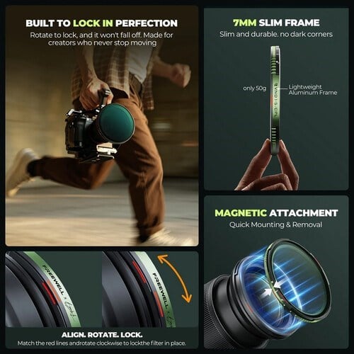 Freewell Brandon Li VND/CPL Cine Kit (95mm)