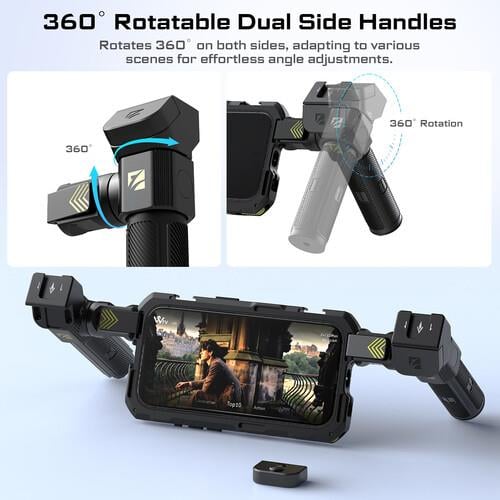 Freewell Genius Smartphone Rig Cage for iPhone 15 Pro Max
