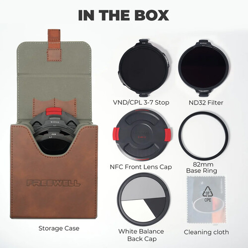 Freewell Real Locking VND/CPL Filter All Day Kit (82mm)