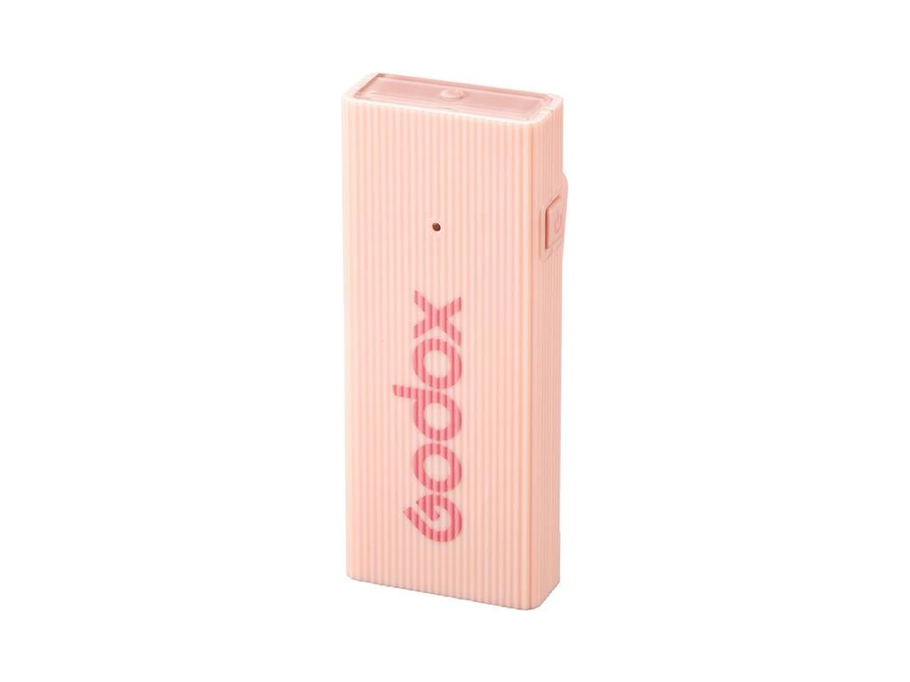 Godox MoveLink Mini Kablosuz Mikrofon Kit2 (Apple Uyumlu/Pembe)