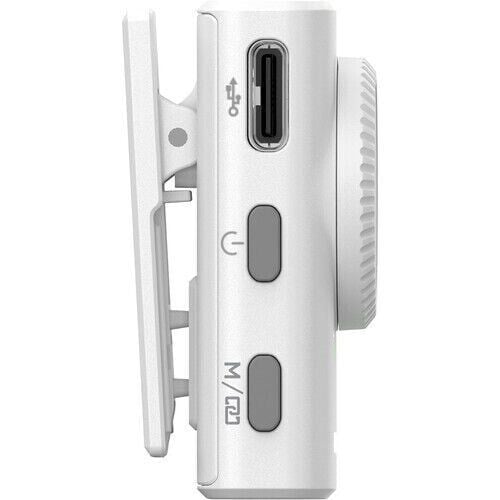 Hollyland Lark M2 Combo Wireless Yaka Mikrofonu (Beyaz)