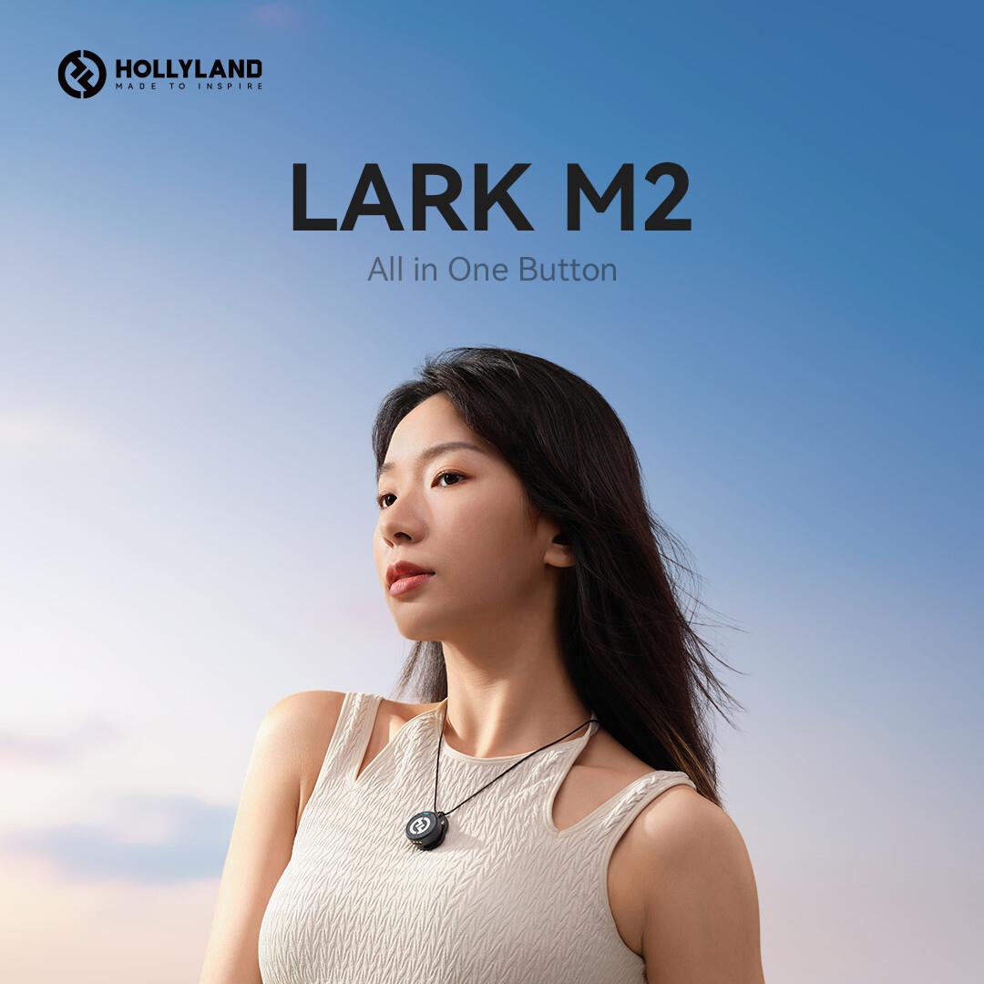 Hollyland Lark M2 Combo Wireless Yaka Mikrofonu