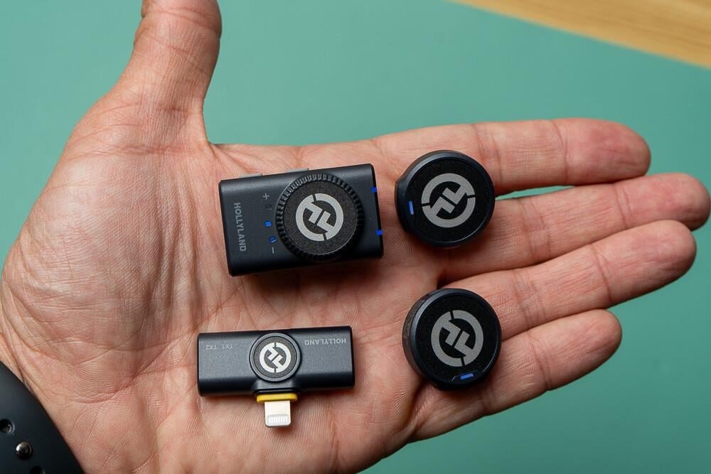 Hollyland Lark M2 Combo Wireless Yaka Mikrofonu